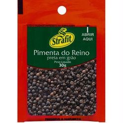 Pimenta do reino STRAFIT em grãos 30g