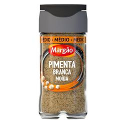 Pimenta  branca MARGÃO moída vidro 40g