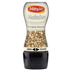Pimenta branca MARGÃO em grão com moedor 39g