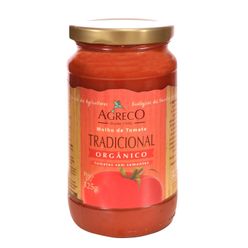 Molho de Tomate AGRECO Tradicional Orgânico 325g