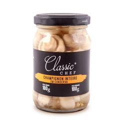 Champignon CLASSIC CHEF Inteiro  em Conserva 100g