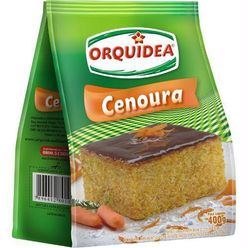 Mistura para Bolo ORQUÍDEA Cenoura 400g