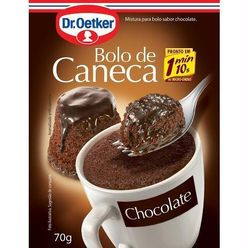 Mistura Para Bolo Dr Oetker De Caneca Chocolate 70g