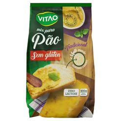 Mistura para Pão VITAO Tradicional Sem Glúten, Zero Lactose 300g