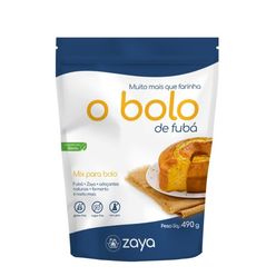 Mix para Bolo ZAYA O bolo de Fubá sem Glúten 490g