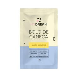 Mistura para Bolo de Caneca MY DREAM Low Carb Brigadeiro sem Glúten e sem Lactose 40g