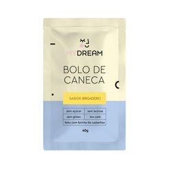 Mistura para Bolo de Caneca MY DREAM Low Carb Brigadeiro sem Glúten e sem Lactose 40g