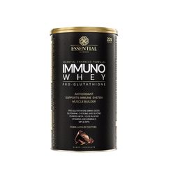 Immuno Whey ESSENTIAL Nutrition Pro-Glutathione Chocolate Sem Lactose, Sem Glúten, Sem Açúcar 465g