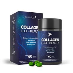 Suplemento alimentar Puravida Collagen Flex Beauty 60 cápsulas