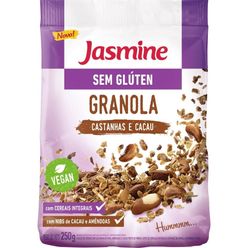 Granola JASMINE Castanhas e Cacau Pacote 250g