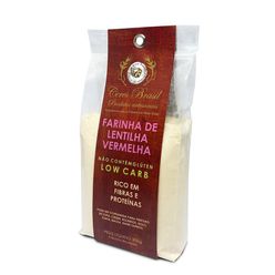 Farinha de Lentilha Vermelha CERES BRASIL Low Carb Sem Glúten 300g