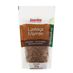 Linhaça JASMINE Marrom Integral Pacote 200g