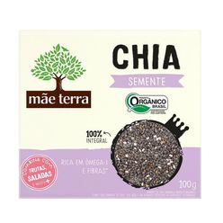 Semente de Chia MÃE TERRA Caixa 100g