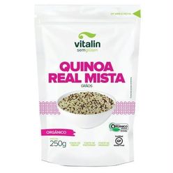 Quinoa Real VITALIN Grãos Orgânico Pacote 250g