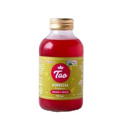 Kombucha Orgânico TAO Morango e Hibisco 350ml