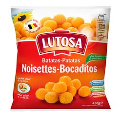 Batata Noisette Belga Lutosa Lutosa Congelada 450g