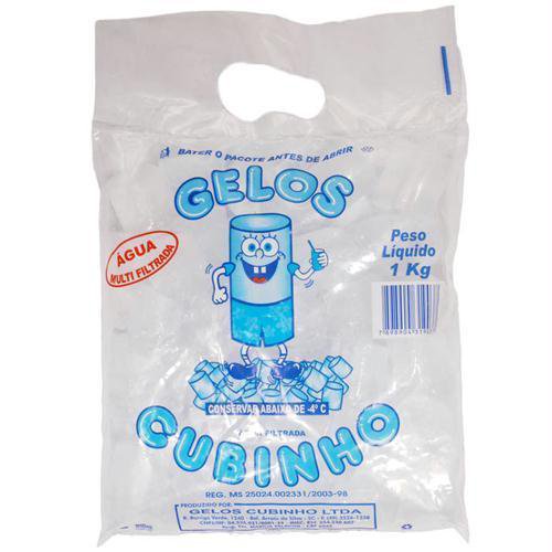 Gelo Cubinho água De Coco 300g - Angeloni Super