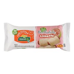 Biscoito NATURAL LIFE Enroladinho de Goiabada Vegano sem Glúten e Adição de Açúcar 65g