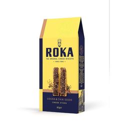 Biscoito ROKA Sticks Gouda com Chia 80g