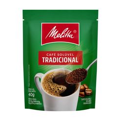 Café MELITTA Solúvel Tradicional Granulado 40g