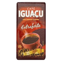 Café IGUAÇU Torrado e Moído Extraforte a Vácuo 500g