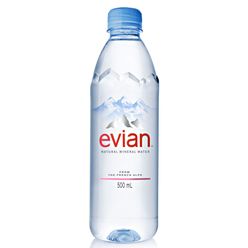 Água Mineral EVIAN sem Gás 500ml