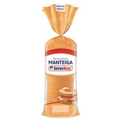 Pão De Sanduíche Seven Boys Manteiga 450g