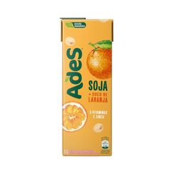 Bebida De Soja Ades Laranja 1l