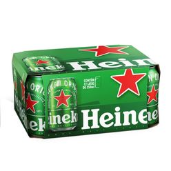 Cerveja HEINEKEN 12 Unidades 350ml