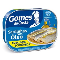 GOMES DA COSTA ao óleo  lata 165g