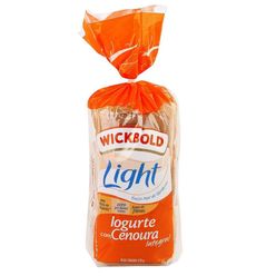 Pão Wickbold Estar Leve Zero Integral Iogurte E Cenoura 370g