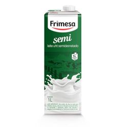 Leite FRIMESA semi-desnatado 1l