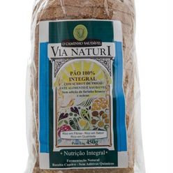 Pão 100% Integral Via Naturi 450g