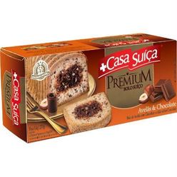 Bolo CASA SUÍÇA Premium Avelãs com Chocolate 270g