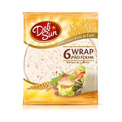 Massa Para Wrap Deli Sun De Trigo Vegana 360g