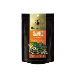 Snack KALASSI Seaweed Crisps Gergelim, Alga Marinha e Semente de Abóbora sem Glúten e Vegano 25g