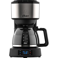 Cafeteira Digital OSTER Day Light Jarra de Vidro 30 Xícaras