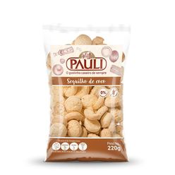 Sequilho Coco Pauli Sem Glúten Sem Lactose 220g