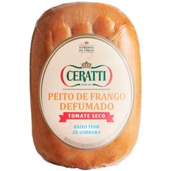 Peito de Frango CERATTI Defumado com Tomate Seco Peça kg