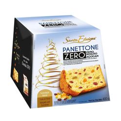 Panettone Santa Edwiges Zero Açúcar Frutas 400g