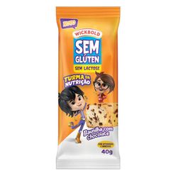 Mini Bolo Wickbold Baunilha Com Chocolate Sem Glúten, Sem Lactose 40g