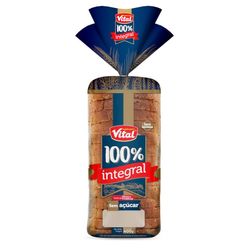Pão VITAL 72% Integral Sem áçúcar Zero Lactose 400g