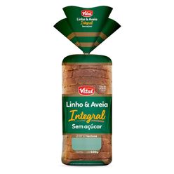 Pão VITAL Linho e Aveia sem Áçúcar e Zero Lactose 400g