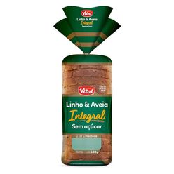 Pão Vital Linho E Aveia Sem áçúcar E Zero Lactose 400g