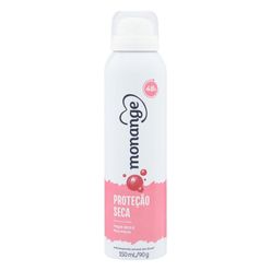 Desodorante Monange Feminino Proteção Seca Aerosol 90g