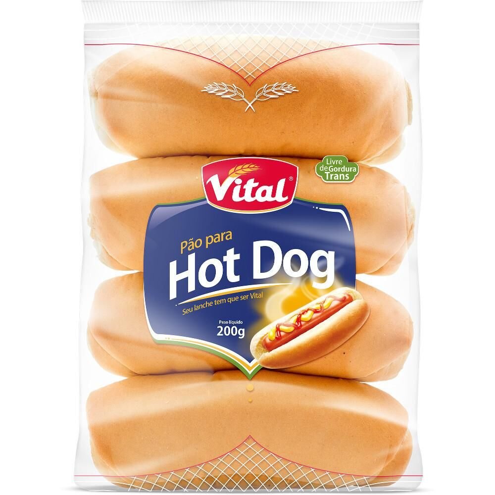 Pão para Hot Dog