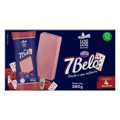 Mini Paleta Loslos 7belo Com 4 260gr