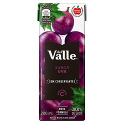 Néctar DEL VALLE Uva 200ml