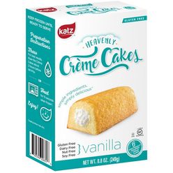 Bolinho KATZ Baunilha com Creme sem Glúten Congelado 249g