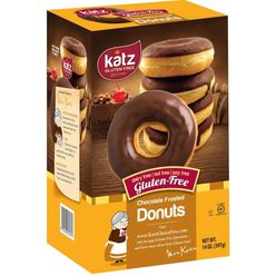 Donuts KATZ sem Glúten com Cobertura de Chocolate Congelado 396g